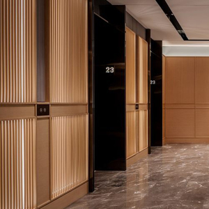 Solid Modern Wood Wall Panels for 5-Star Hotel Villa Outdoor Bathroom Apartment Furniture-for Lobby Bedroom Living Room Bedroom