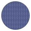 6.5LB Blue Hight Cut Low Loop Customized Luxury Handtufted Carpets Wool/Acrylic Round Rugs 