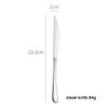 Factory direct sale sustainable stainless steel forks knifes spoon for western cutlery hotel