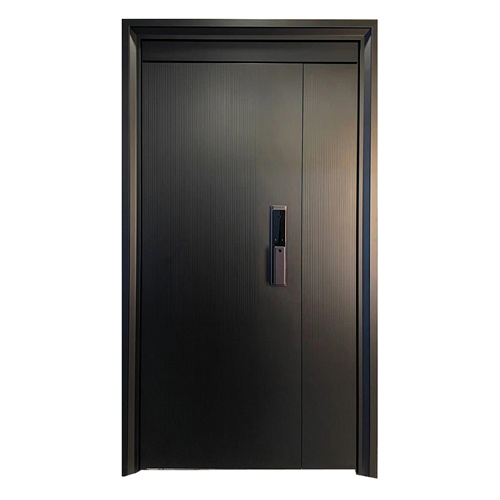 High-Class Contemporary Solid Wood Bedroom Doors Modern Design for Home and Hotel Furniture
