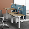 Y-Shaped Irregular Office Desk and Chair Set - Employee Workstation Combination Package