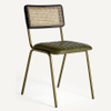  Nordic Stacking Indoor Restaurant Rattan Outdoor Restaurant Household Dining Chairs