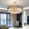 Modern Luxury Crystal Pendant Light Hotel Restaurant Crystal Chandeliers For Project