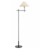  Modern LED floor lamp halogen matte black light body hotel engineering custom living room bedroom lamps