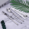 High Quality Reusable Cutlery Set Creative Silverware Flatware Spoon and Fork Set Made from Stainless Steel