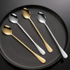 Watermelon spoon Long handle coffee ice drink stirring spoon 304 stainless steel