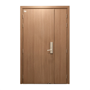 High-Class Contemporary Solid Wood Bedroom Doors Modern Design for Home and Hotel Furniture