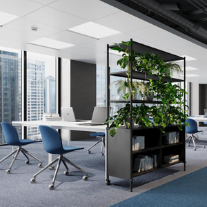 Durable Staff Office Table with Cable Management