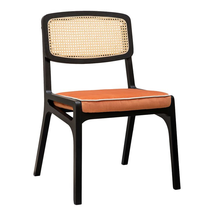  Nordic Stacking Indoor Restaurant Rattan Outdoor Restaurant Household Dining Chairs