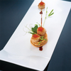 Factory Wholesale Custom Nordic Simple Gold Rim Handmade Unique Combination White Ceramic Porcelain Tableware For Restaurant