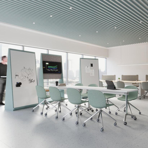 Durable Staff Office Table with Cable Management
