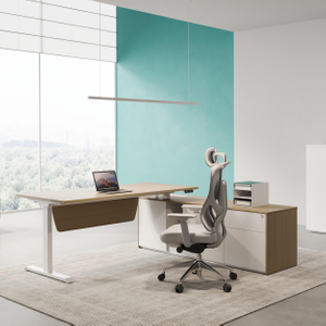 Y-Shaped Irregular Office Desk and Chair Set - Employee Workstation Combination Package