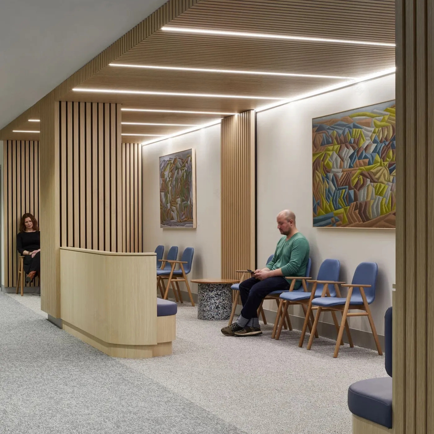 Healthcare Waiting Zone Seating Solution
