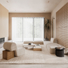 Modern Apartment Sofa Set - 3-Piece Sectional with Chaise Lounge