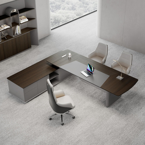 Luxury Office Chair and Desk Combination