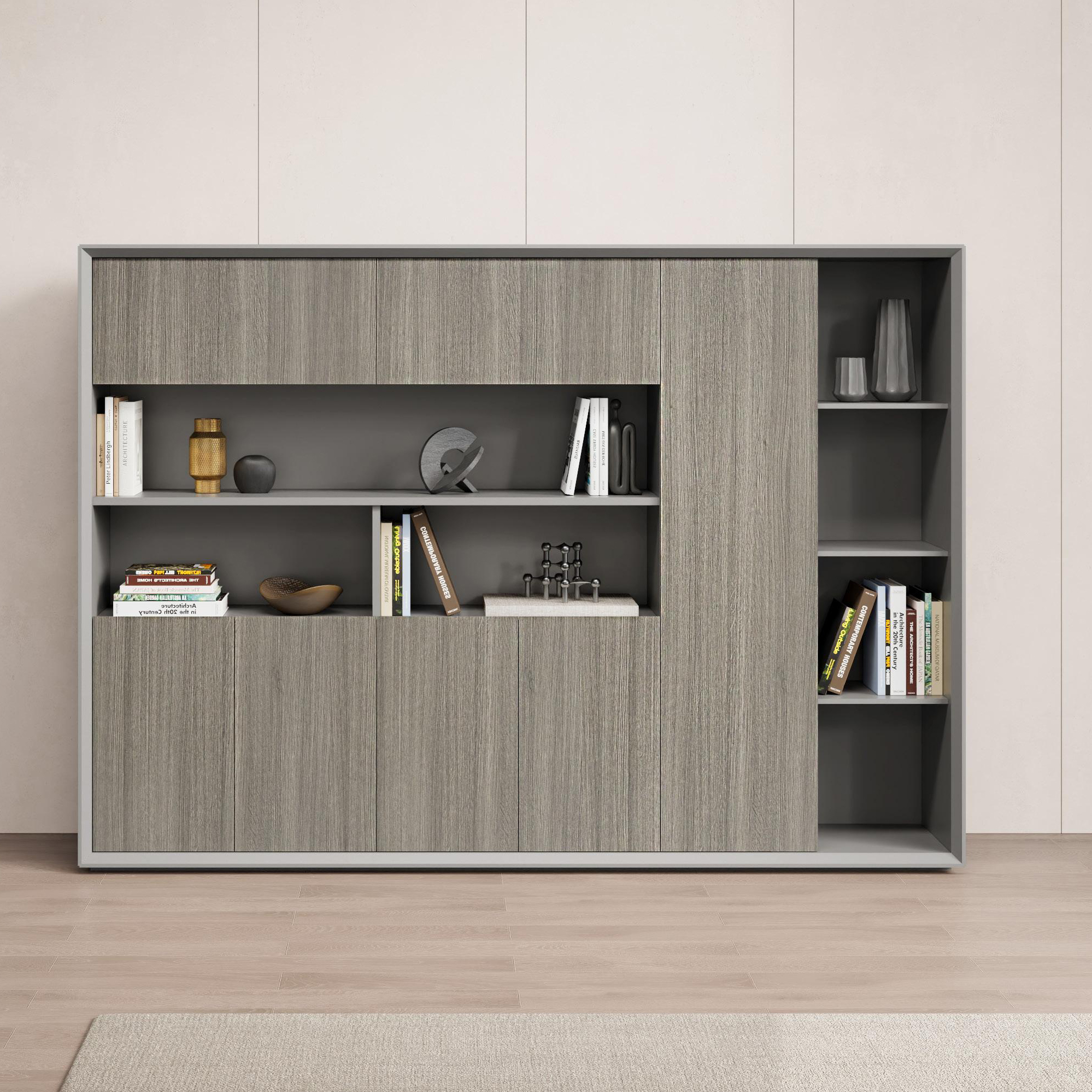  Office Storage System with Open Shelving