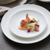 NEW Ceramic Deep Dinner Plate White Round Steak Cuisine Pasta Salad Fruit Dessert Soup Serving Tray Party Restaurant Tableware