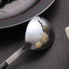 Hotsale Elegant imitations wood cutlery Table knife Table spoon Plastic handle for flat tableware set