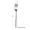Factory direct sale sustainable stainless steel forks knifes spoon for western cutlery hotel