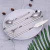 High Quality Reusable Cutlery Set Creative Silverware Flatware Spoon and Fork Set Made from Stainless Steel