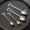 Watermelon spoon Long handle coffee ice drink stirring spoon 304 stainless steel