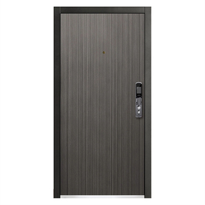 Contemporary Modern Solid Wood Hotel Furniture Fire Proof Strong Room Door for Bedroom Living Room Villas Apartments