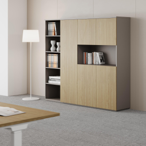 Luxury Manager Office Furniture Bundle with Leather Chair