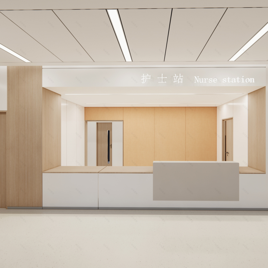 Nurse Central Station Combination Furniture