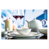 Bespoke designs dinning plates ceramic porcelain dinner dinnerware set plain white plates sets