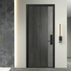 Contemporary Modern Solid Wood Hotel Furniture Fire Proof Strong Room Door for Bedroom Living Room Villas Apartments