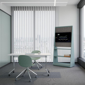 Durable Staff Office Table with Cable Management