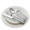 Factory Restaurant Hotel Stainless Steel 304 High Mirror Polish Silver cutlery set spoon knife and fork set cutlery set