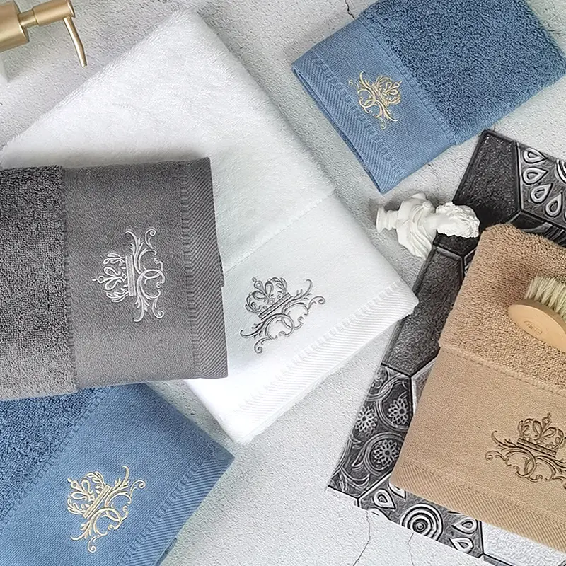  New Trend Hotel Towels Best Quality Larger Size Sustainable Super Soft 600 gsm Bath Towel Sets