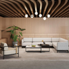 Casual Meeting Lounge Set (Coffee Table + 2 Chairs)