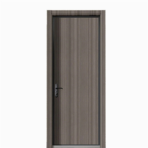 Contemporary Modern Solid Wood Hotel Furniture Fire Proof Strong Room Door for Bedroom Living Room Villas Apartments