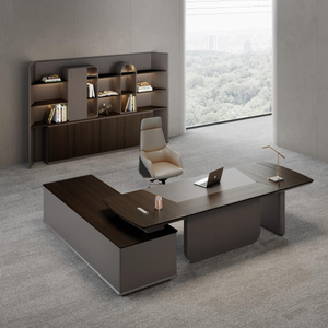 Luxury Office Chair and Desk Combination