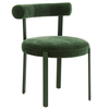  High Quality Simple Design Velvet Seat Cushion High Bar Chair Bar Stool Bar Chair for Night Club With Metal Footrest