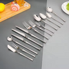 Nordic Western Custom 304 Stainless Steel Bright Small Wild Waist Steak Knife and Fork Household Tableware Spoon