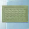 Bathroom Jacquard Style Floor Towels Luxury Hotel Flat Mats Non Slip Bath Mat Towels