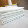 Hot Sale Cotton Absorbent Bath Mat OEM Logo Bathroom White Towel Set for Hotel