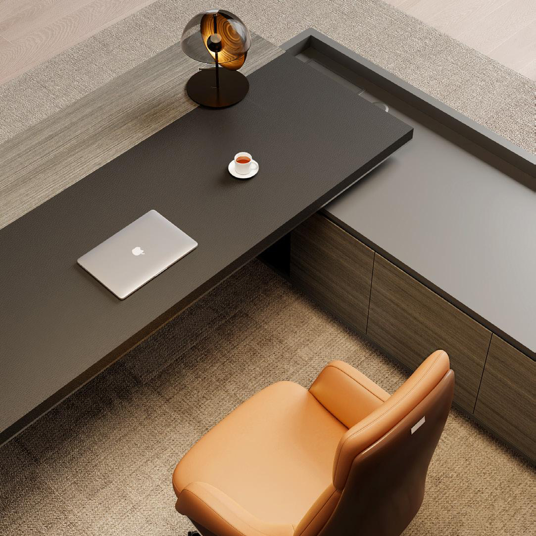 Professional Office Desk and Chair Combo