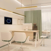 Doctor Office Exam Table and Chair