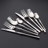 Nordic Western Custom 304 Stainless Steel Bright Small Wild Waist Steak Knife and Fork Household Tableware Spoon