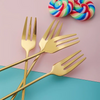 Cutlery Set with Box 304 Stainless Steel Matte Custom Color Logo Luxury Hotel Wedding Hot Sell