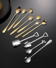 Watermelon spoon Long handle coffee ice drink stirring spoon 304 stainless steel