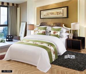 Luxury Hotel King Size Bedding White 4 Piece Jacquard Bed Sheet Set 100 Cotton Bedsheets