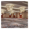 Custom Banquet Hall Ballroom Luxury Wall To Wall Carpet Hotel Carpet Modern Hotel Nylon Carpet