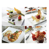 White Ceramic Plate Irregular Main Course Steak Cutlery Dishes Decoration Porcelain Dinnerware