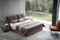 Modern Villa Apartment Hotel Cloth Fabric Bed Home Double Bed