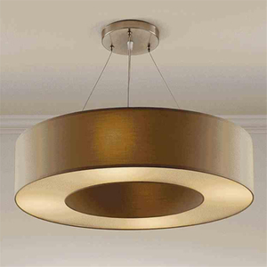 Commercial Round Ceiling Light chandelier black LED Modern Hanging Lamp Brass Circle Pendant Lights For Hotel Office